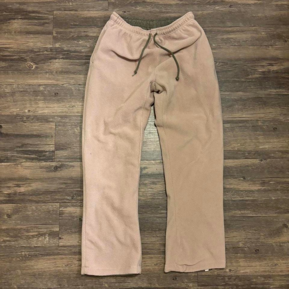 Vintage Y2K Reversible Sherpa lined Track Pants